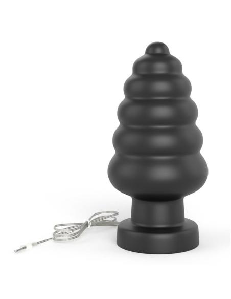 Plug Anal con Vibración King Sized 7 Negro