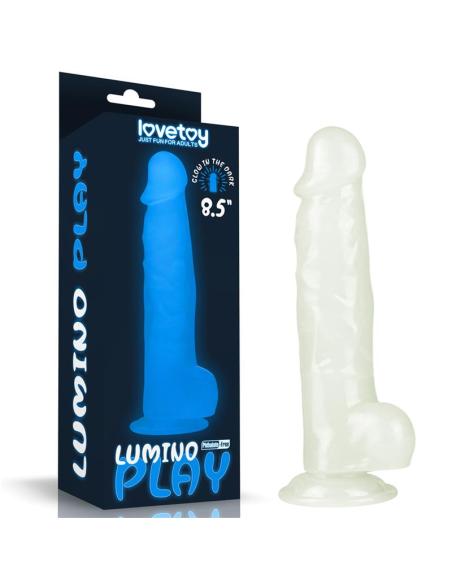 Dildo 8.5 Lumino Luz Azul