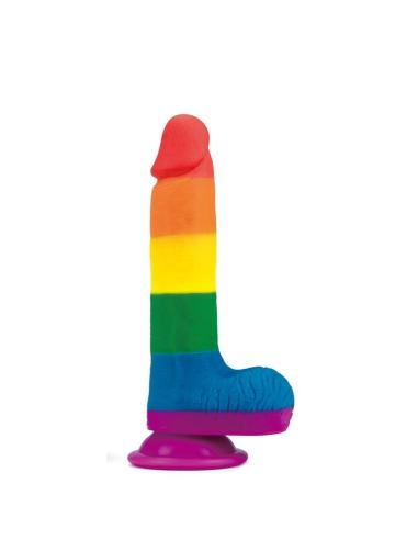 Dildo Prider 7.5 Silicona Líquida LGBT