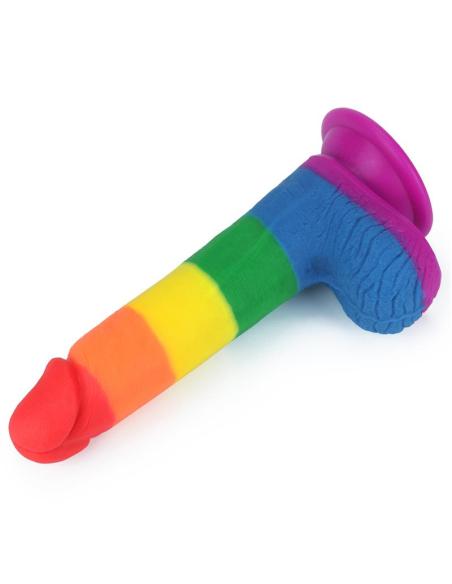 Dildo Prider 7.5 Silicona Líquida LGBT