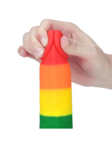Dildo Prider 7.5 Silicona Líquida LGBT