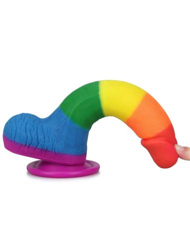 Dildo Prider 7.5 Silicona Líquida LGBT