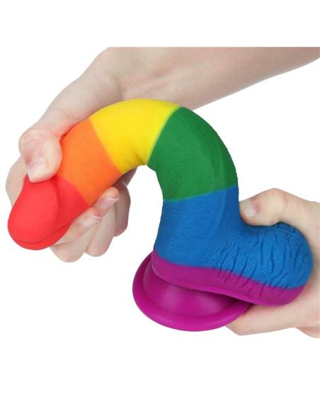 Dildo Prider 7.5 Silicona Líquida LGBT