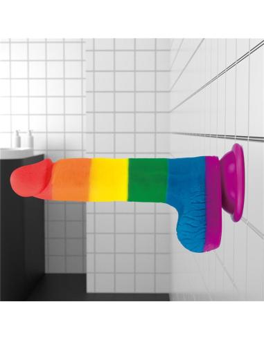 Dildo Prider 7.5 Silicona Líquida LGBT