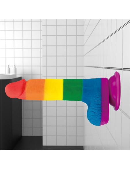 Dildo Prider 7.5 Silicona Líquida LGBT