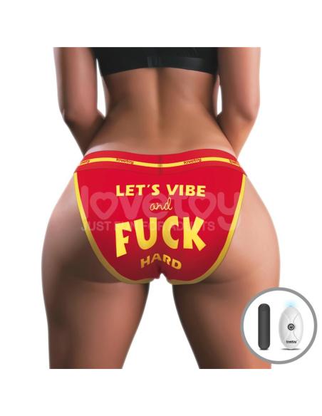 Braguitas con Bala Vibradora Printed Panties 24 - 27