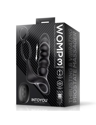Womp Masajeador Prostático con Vibración, Thrusting y Control Remoto