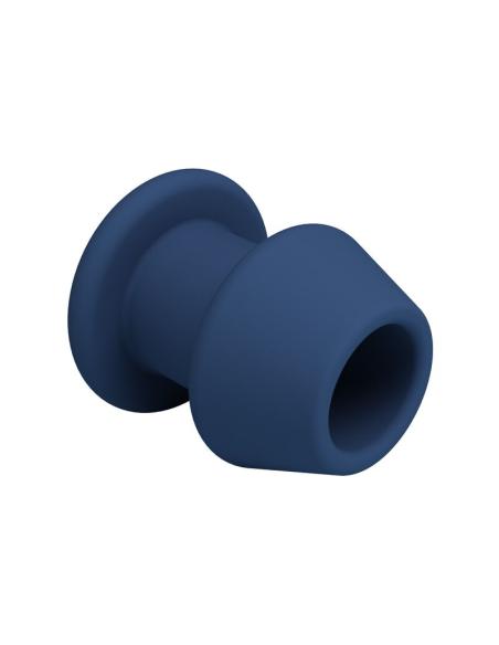Mr play - jack plug anal hueco silicona azul talla s