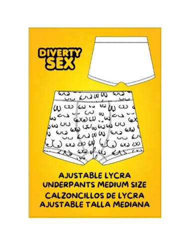 Diablo picante - calzoncillo tetas talla mediana
