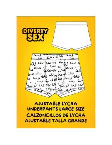 Diablo picante - calzoncillo tetas talla grande