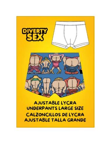 Diablo picante - calzoncillo culo talla grande