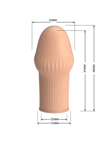 Pretty love - huel funda para pene color natural