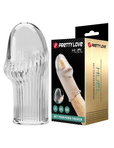 Pretty love - huel funda para pene get your penis thicker transparente