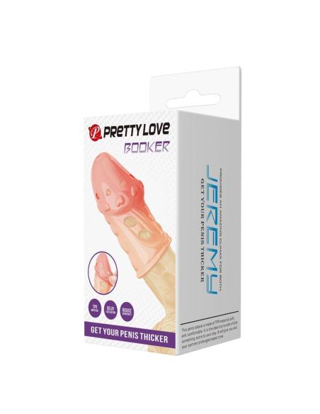 Pretty love - socker funda para pene texturizada color natural