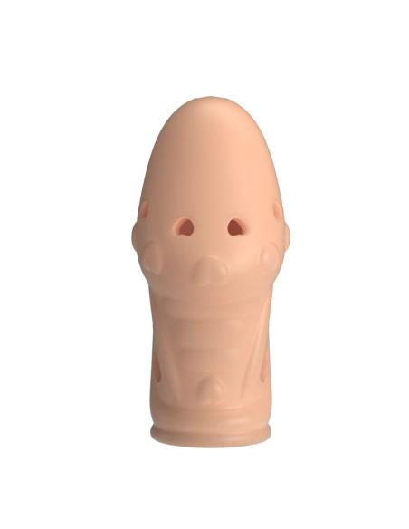 Pretty love - socker funda para pene texturizada color natural