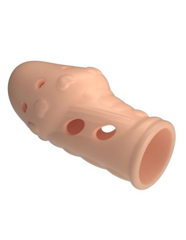 Pretty love - socker funda para pene texturizada color natural