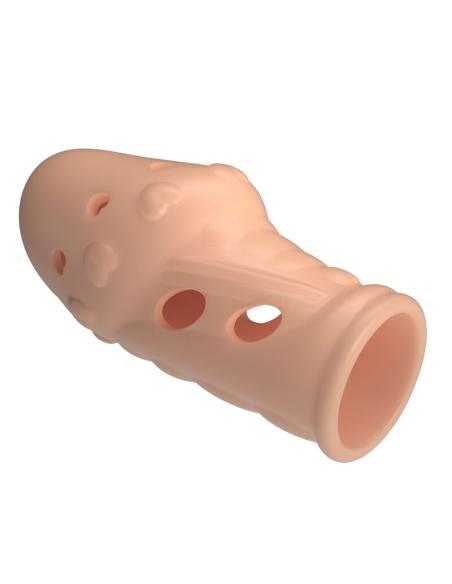 Pretty love - socker funda para pene texturizada color natural