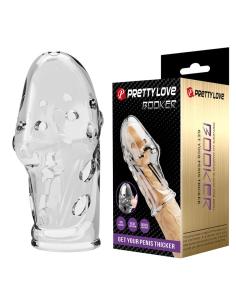 Pretty love - rocker funda para pene get your penis thicker transparente