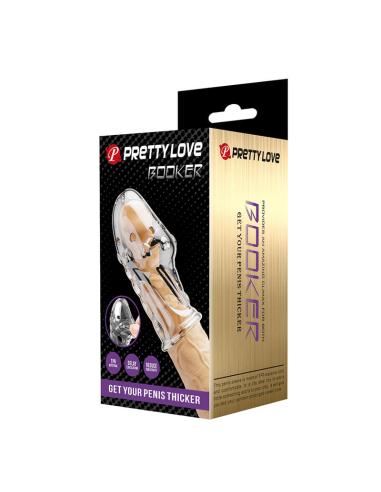 Pretty love - rocker funda para pene get your penis thicker transparente