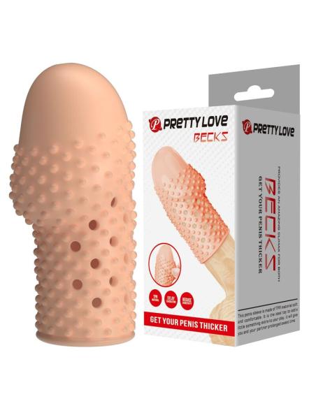 Pretty love - geek's funda para pene get your penis thicker color natural