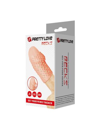 Pretty love - geek's funda para pene get your penis thicker color natural