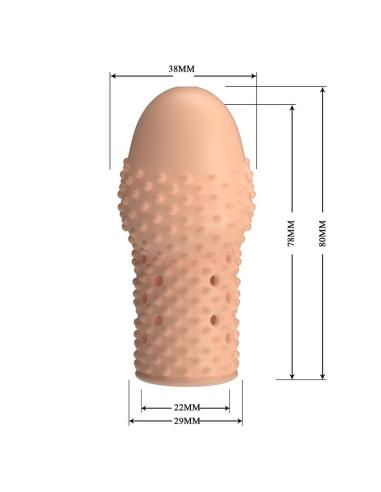 Pretty love - geek's funda para pene get your penis thicker color natural