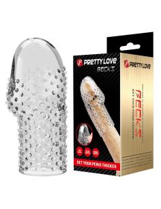 Pretty love - geek's funda para pene get your penis thicker transparente