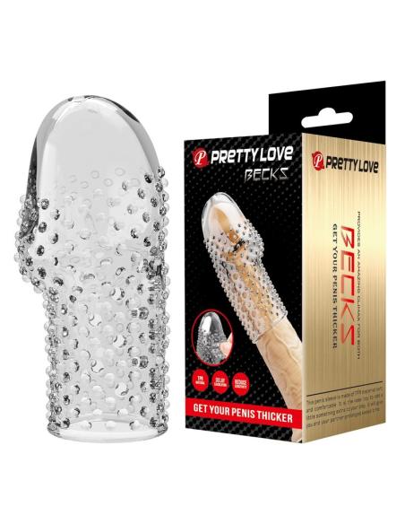 Pretty love - geek's funda para pene get your penis thicker transparente