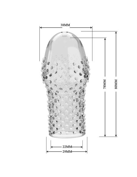 Pretty love - geek's funda para pene get your penis thicker transparente
