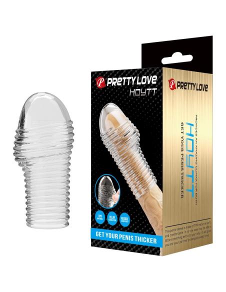 Pretty love - hottt funda para pene get your penis thicker transparente