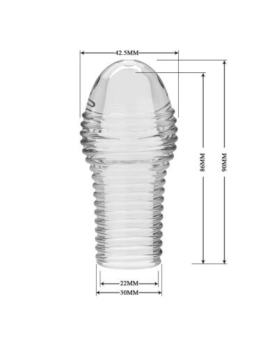 Pretty love - hottt funda para pene get your penis thicker transparente
