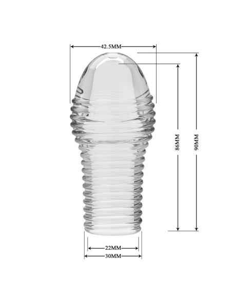 Pretty love - hottt funda para pene get your penis thicker transparente