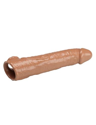 Pretty love - funda extensora para pene ajustable 26 cm ø 4 cm color natural