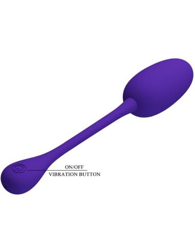 Pretty love - knucker huevo vibrador recargable lila