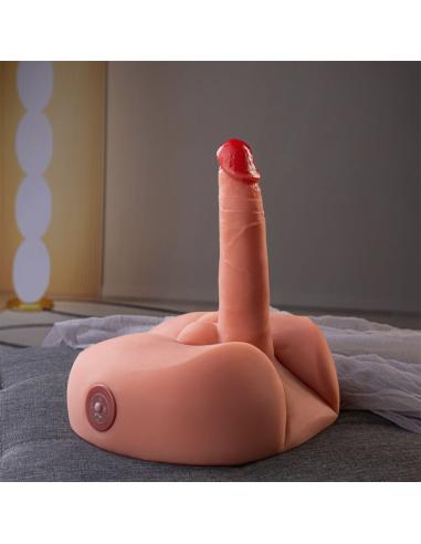 Xise - honey masturbador dildo realístico con vibración 25 cm