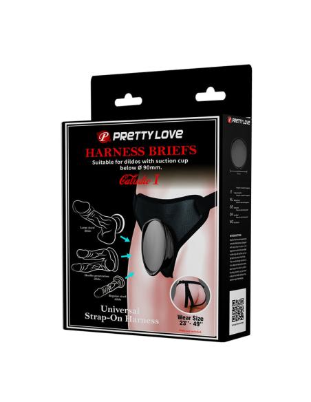 Pretty love - arnés strap-on universal negro