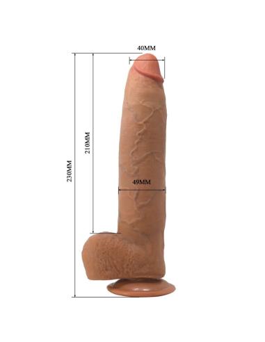 Pretty love - evander dildo realístico flexible con ventosa 23 cm -ø- 4.9 cm