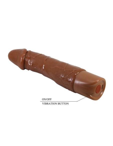 Pretty love - donald vibrador realístico 19,5 cm ø 4 cm color marrón