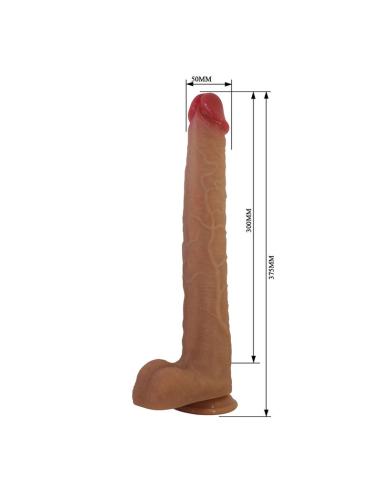 Pretty love - terin plus dildo realístico con ventosa 37,6 cm ø 5,5 cm