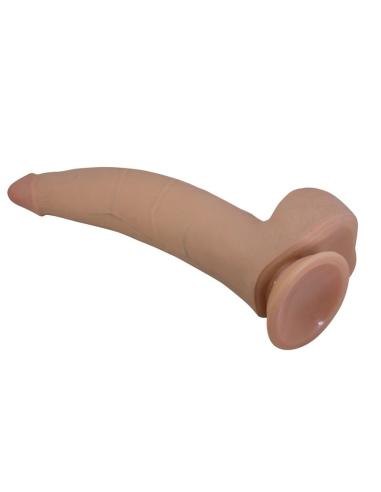 Pretty love - quinlan dildo realístico 26 cm ø 5,5 cm color natural