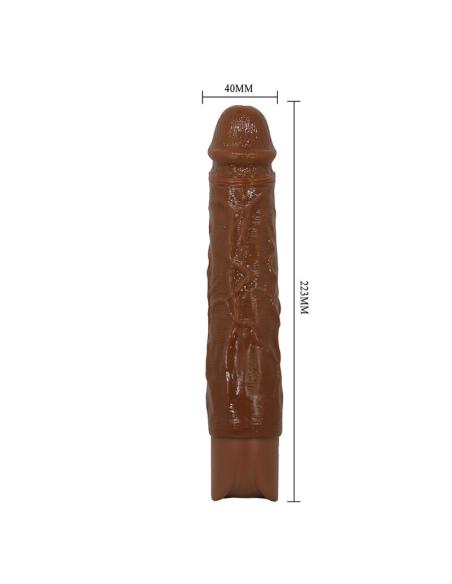 Pretty love - kessler dildo vibrador realista 10 modos de vibración y 10 de empuje 22 cm marrón