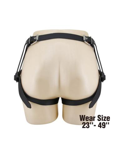 Pretty love - arnés universal tipo braga para strap-on negro y azul