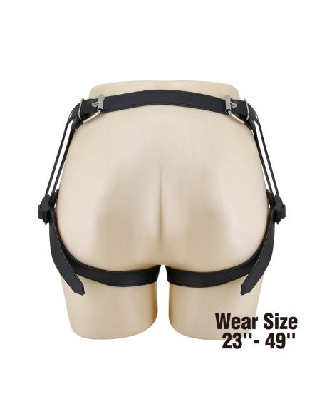 Pretty love - arnés universal tipo braga para strap-on negro y azul