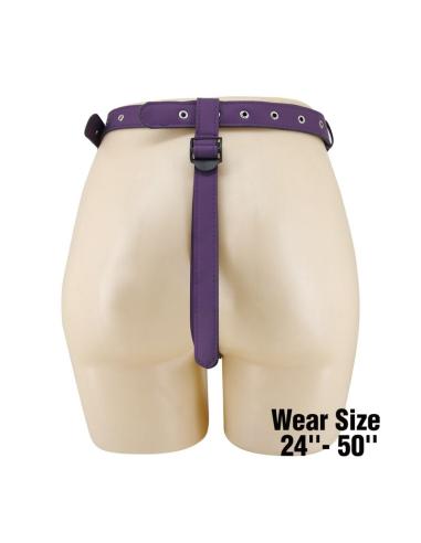 Pretty love - arnés universal tipo braga para strap-on morado y negro