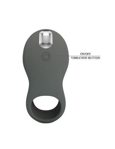 Pretty love - anillo vibrador recargable con doble estimulador
