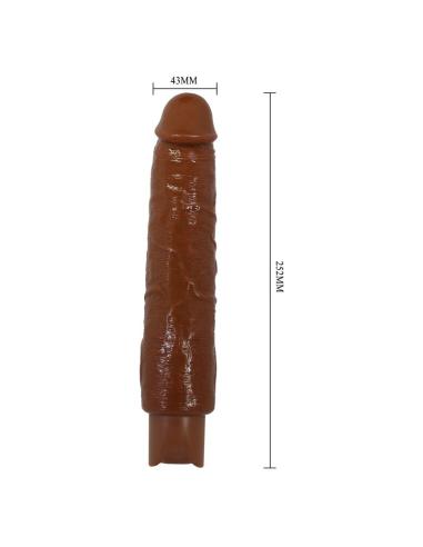 Pretty love - gavin vibrador realístico 25 cm ø 5 cm color marrón