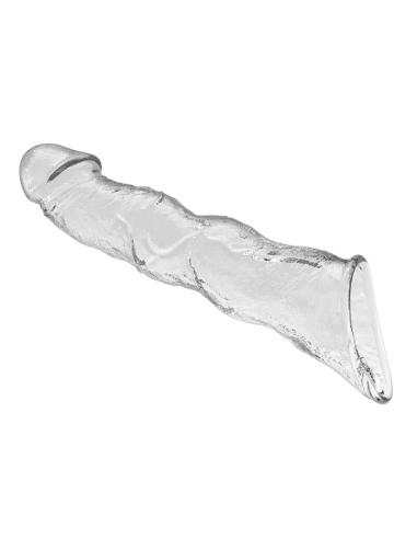Pretty love - funda extensora para pene ajustable 28 cm ø 4,5 cm color transparente