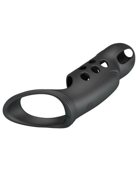 Pretty love - craig anillo para pene vibrador recargable negro
