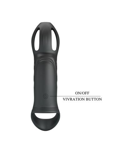 Pretty love - craig anillo para pene vibrador recargable negro