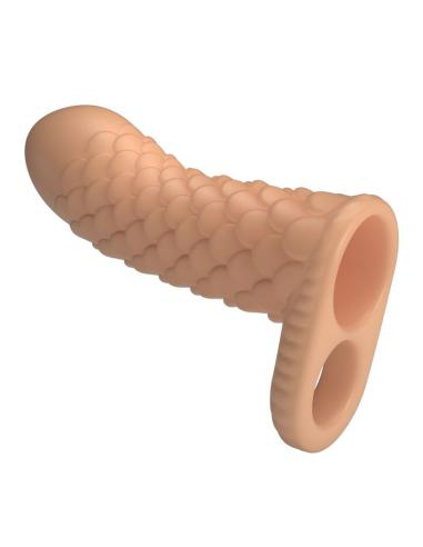 Pretty love - nesmith funda para pene extensora 13 cm ø 3,8 cm color natural